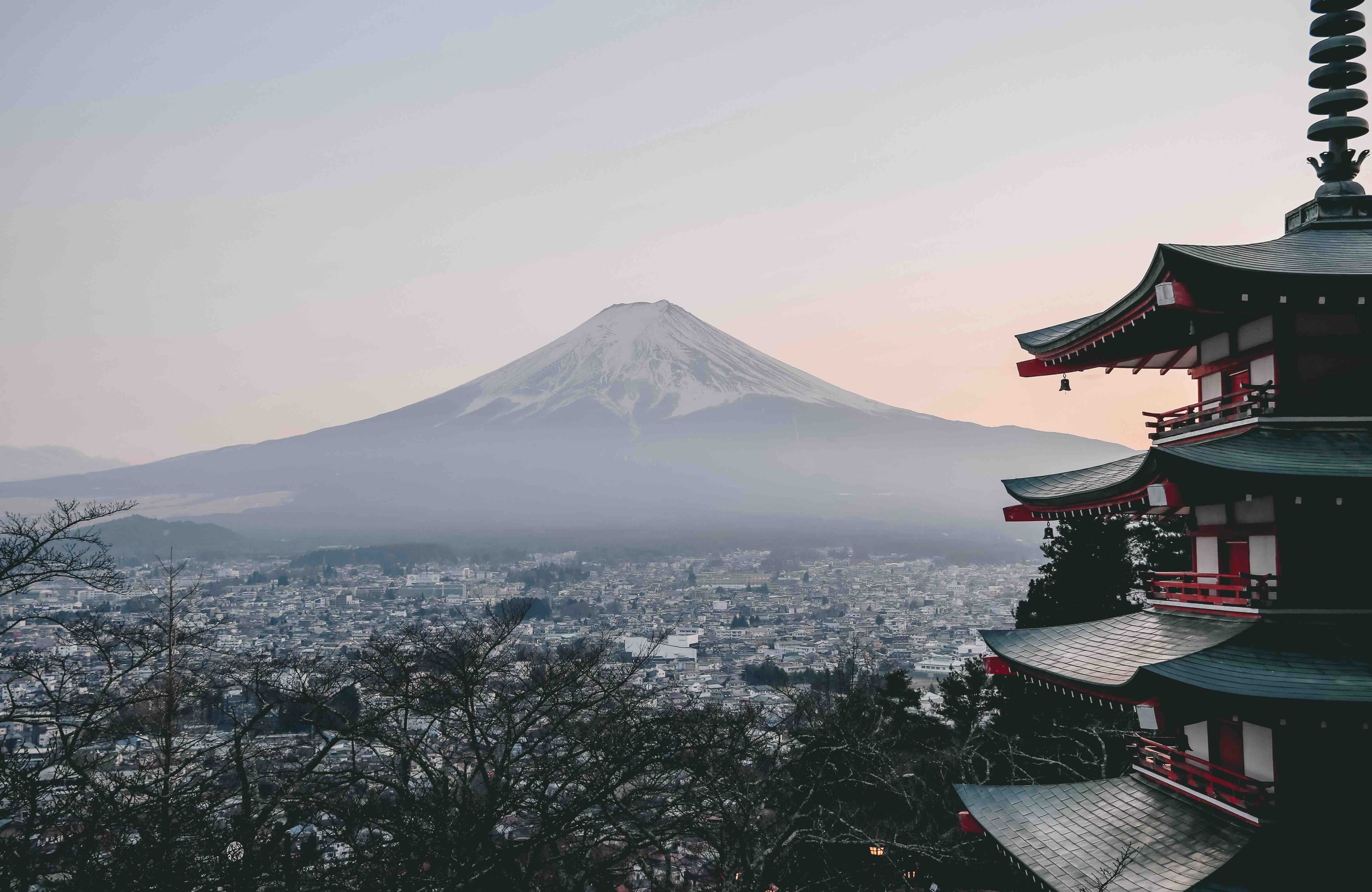Mountain Fuji in Japan